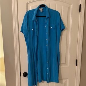 Robbie Bee Silk Mini Dress Size 16